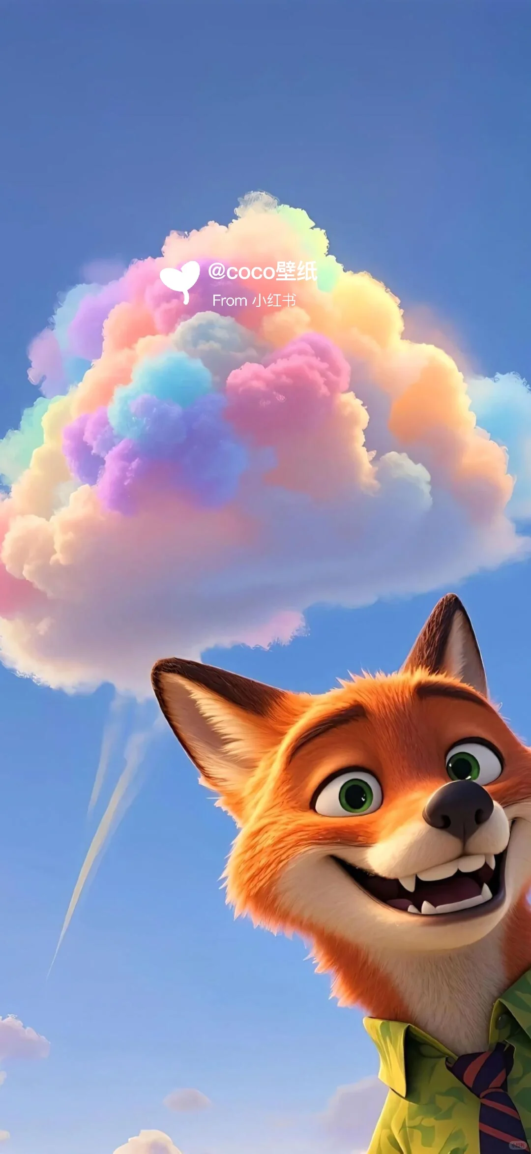 高清壁纸|兔朱迪🐰&狐尼克🦊