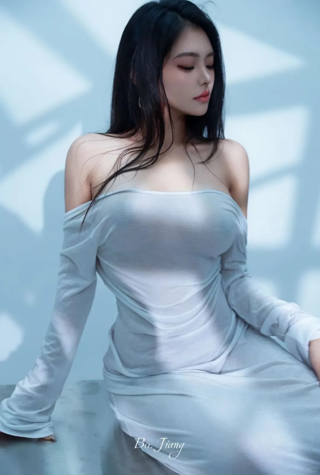 🔥性感OL&魅惑黑丝，冬安最新写真