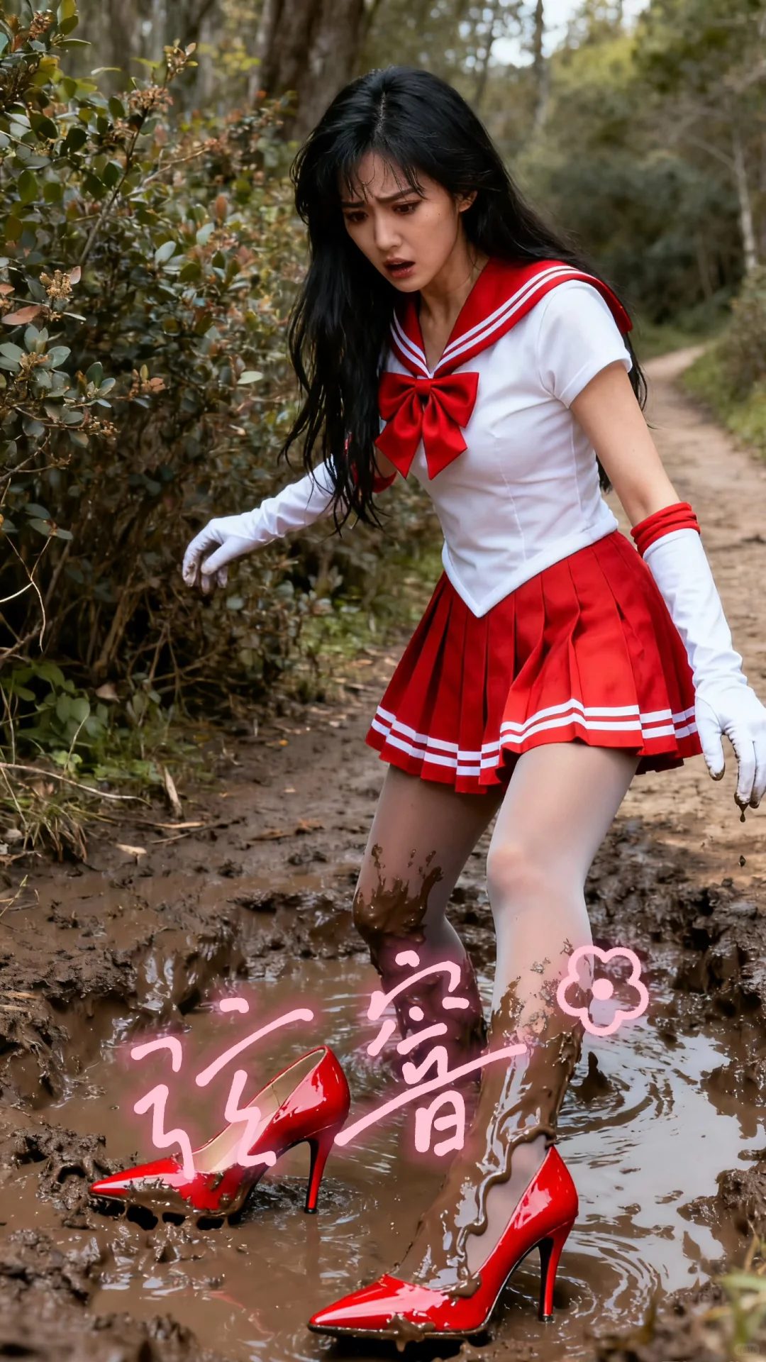 美少女战士的泥泞沉沦