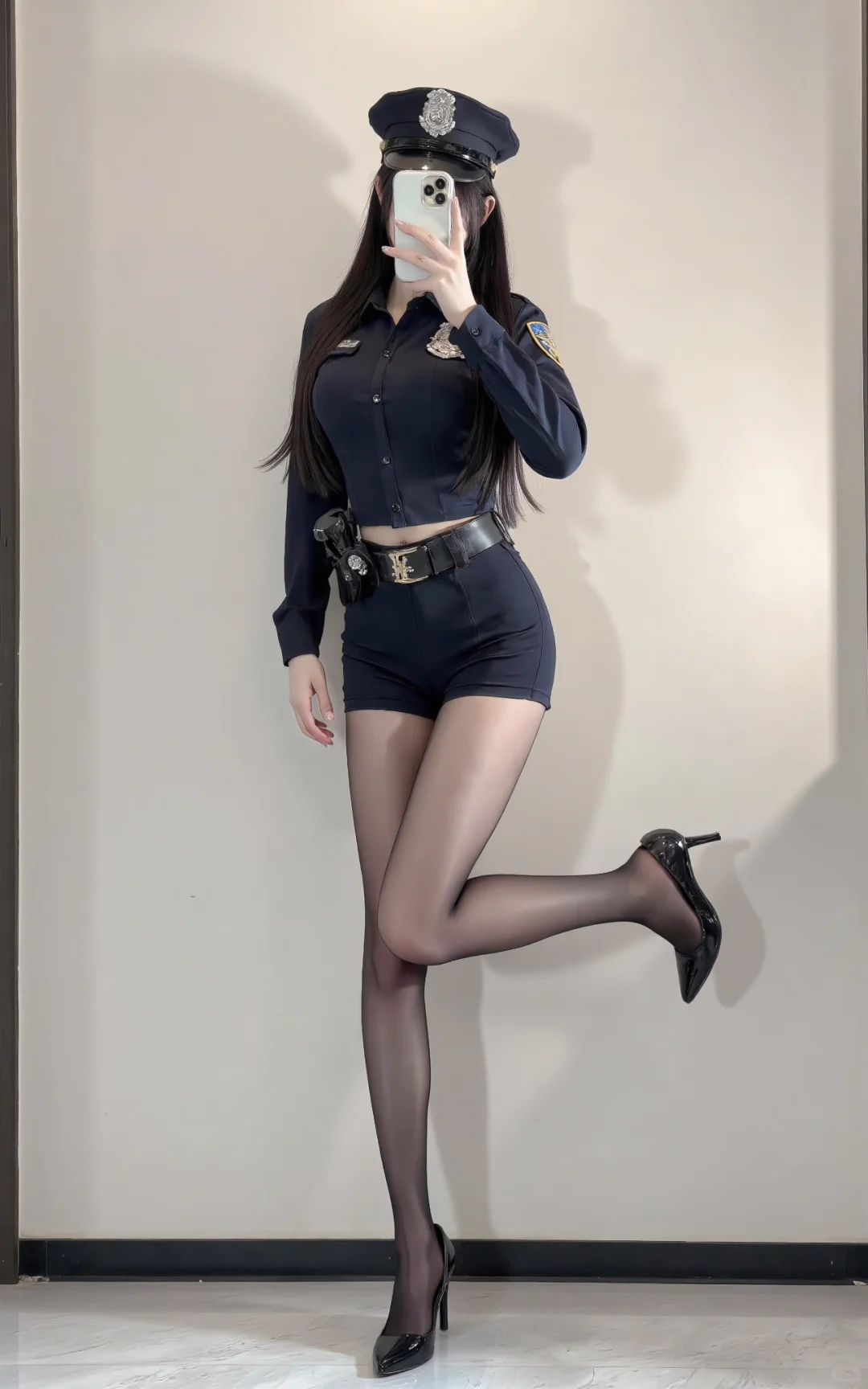 不听话我就把你抓起来~