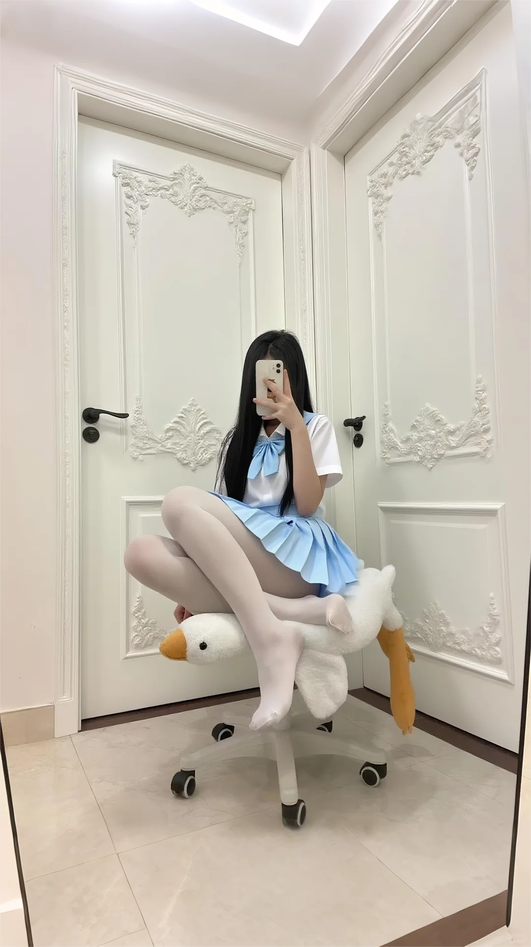 骑大鹅，抓小鸡