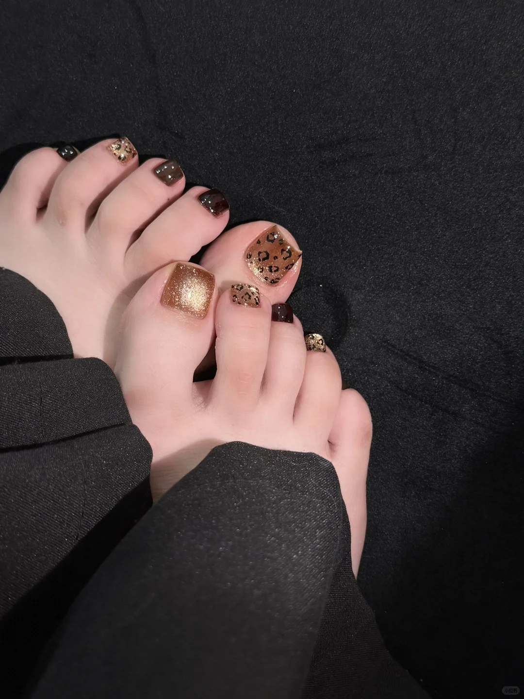 🐆🍂豹纹猫眼也太搭了吧！