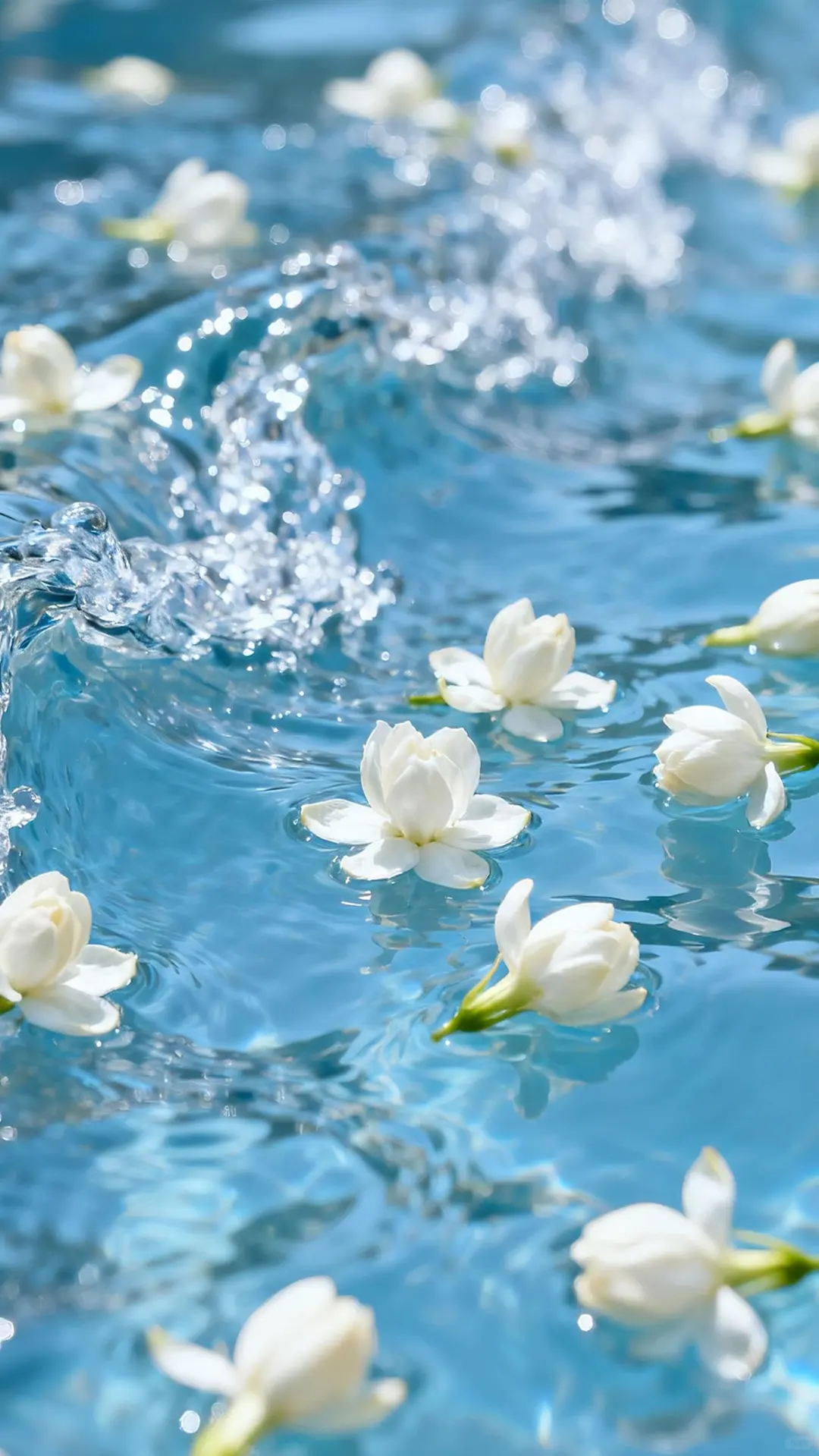 今日分享 | 流水生花壁纸 46张