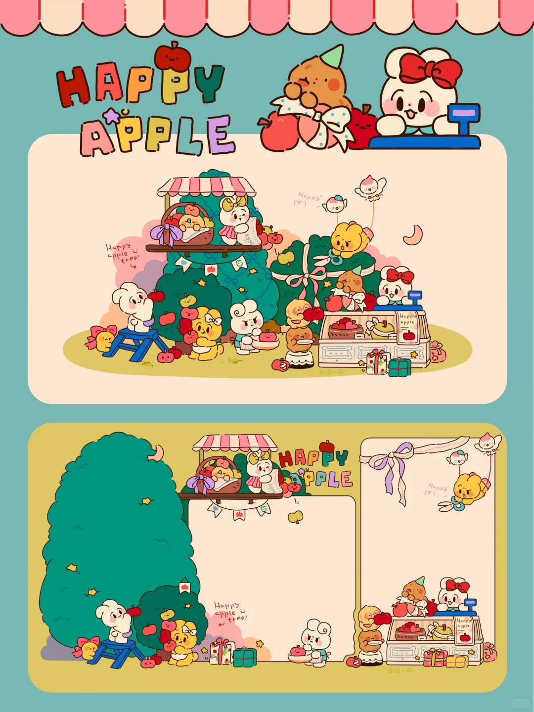 十月电脑壁纸 | 欢迎来到苹果乐园🍎