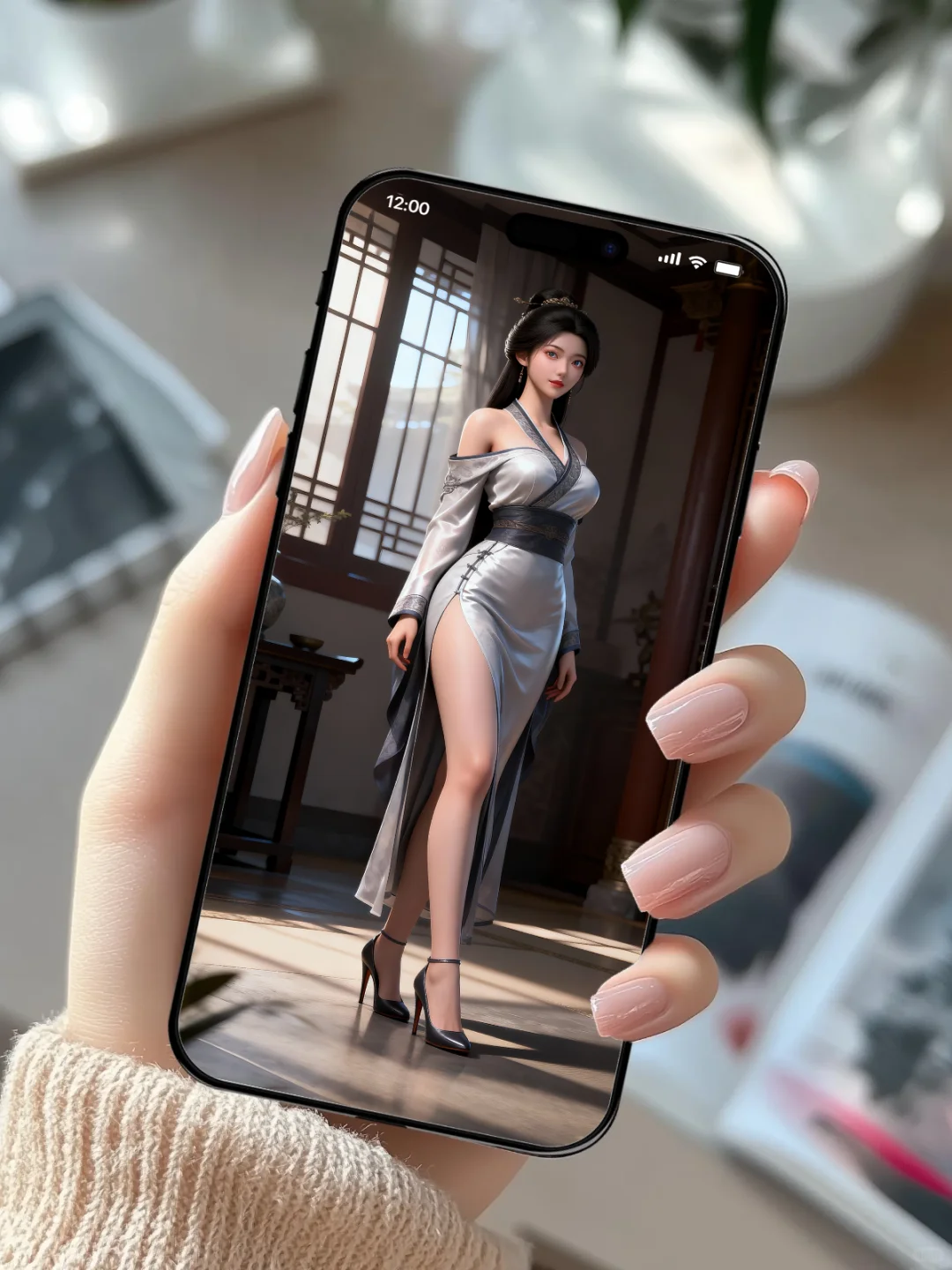 美女壁纸M001