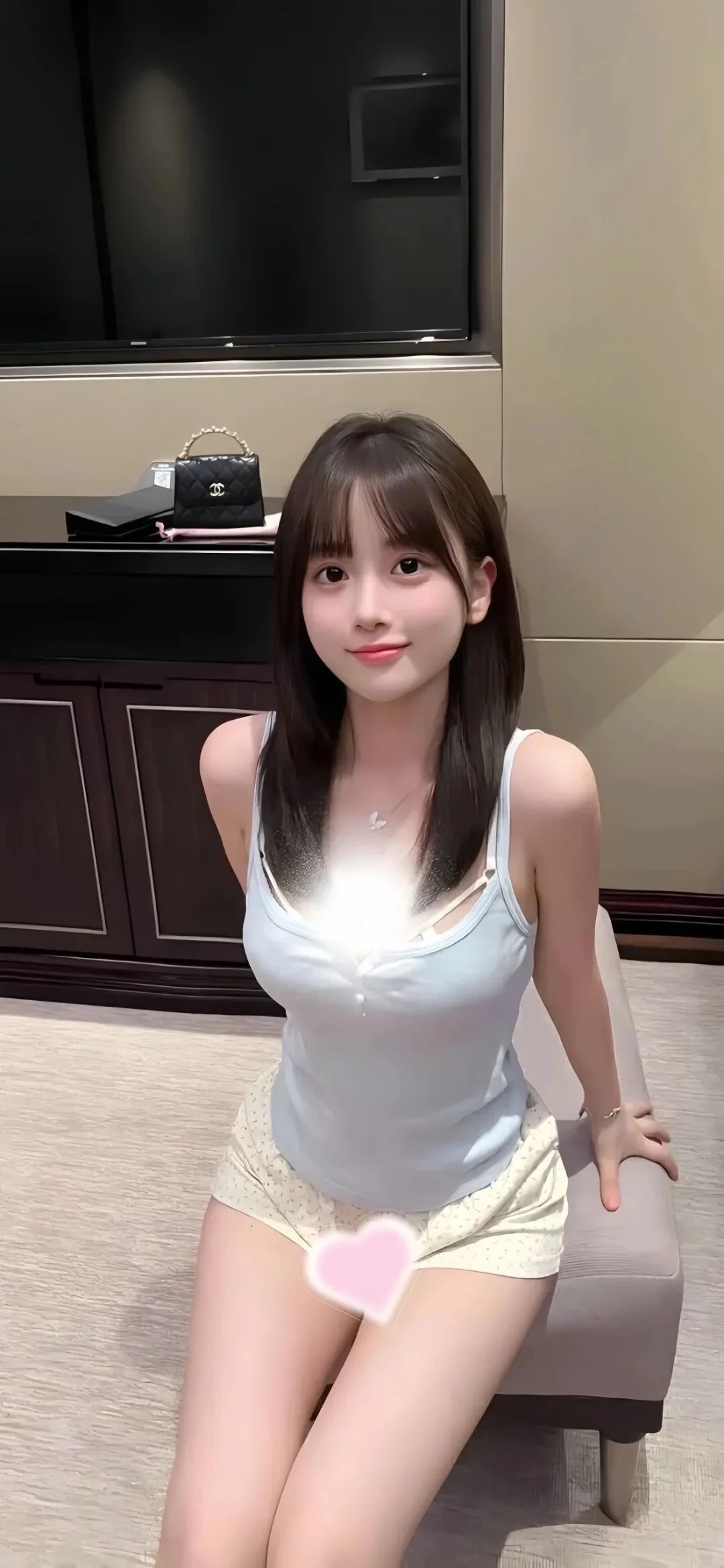 📱壁纸丨红裙美人，好美啊！