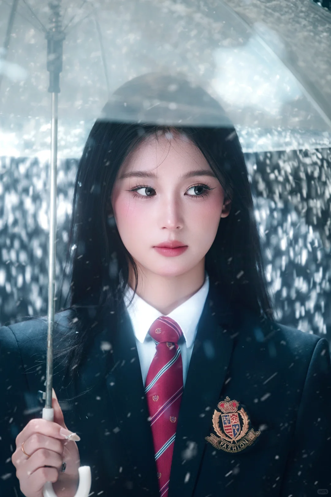 在临汾❗️❗️我终于拍到爆火的韩杂雪景写真❄️