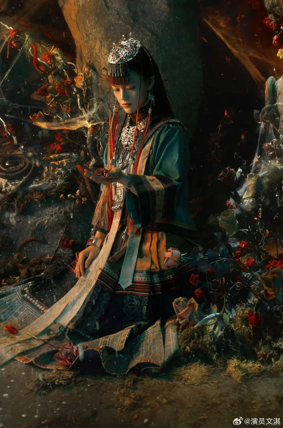 我去，这是什么神秘美人啊