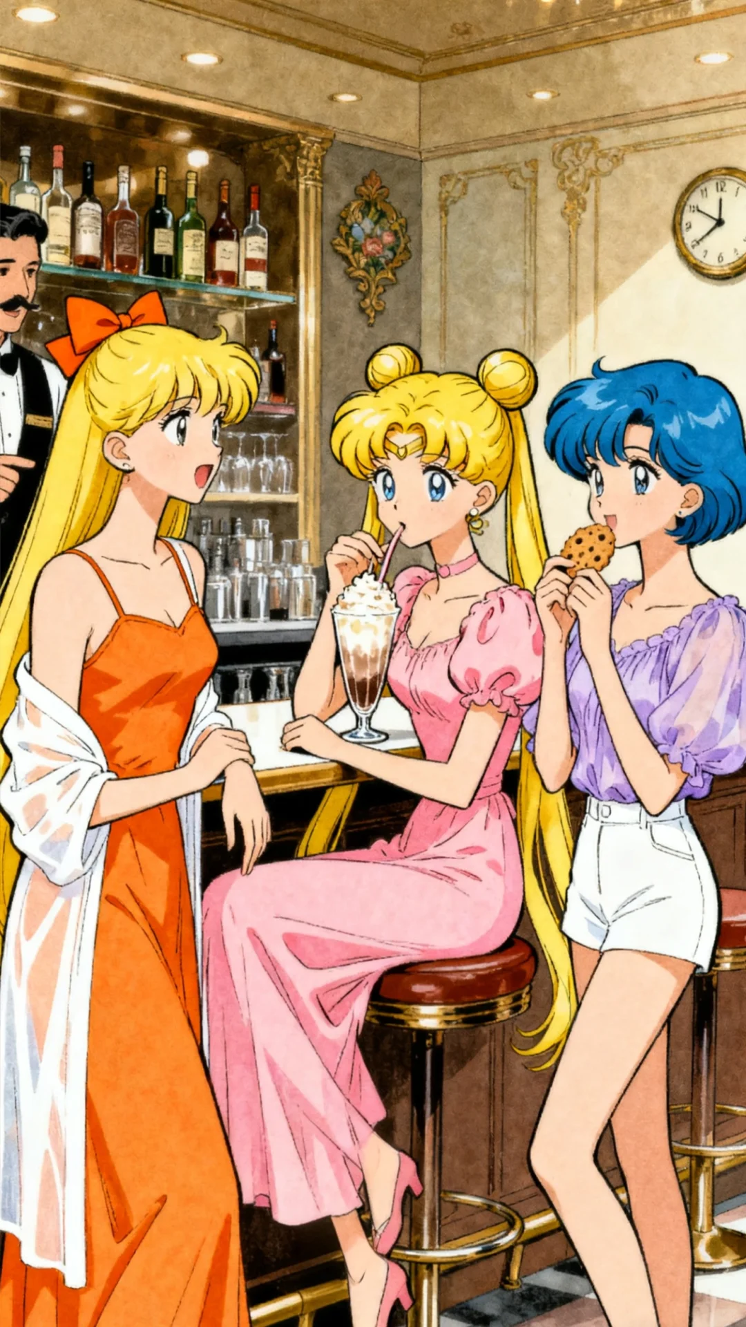 美少女战士_旧漫怀旧版_甜品店少女3