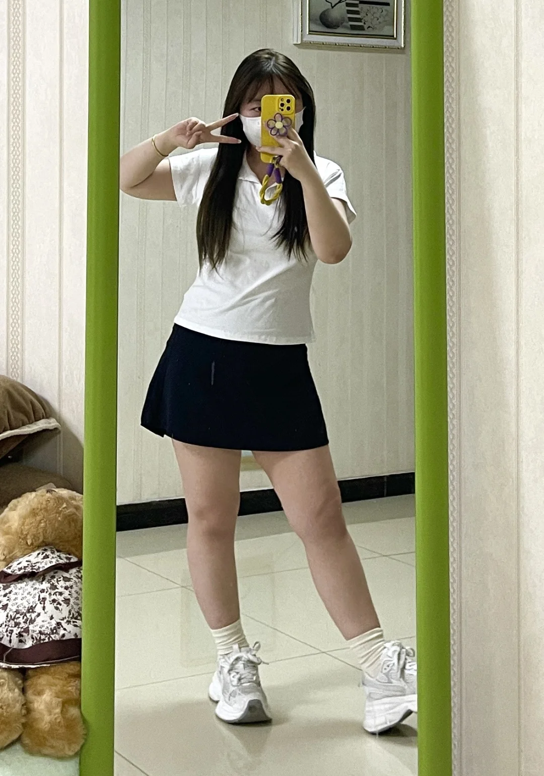 158/130斤 今日穿搭 实况