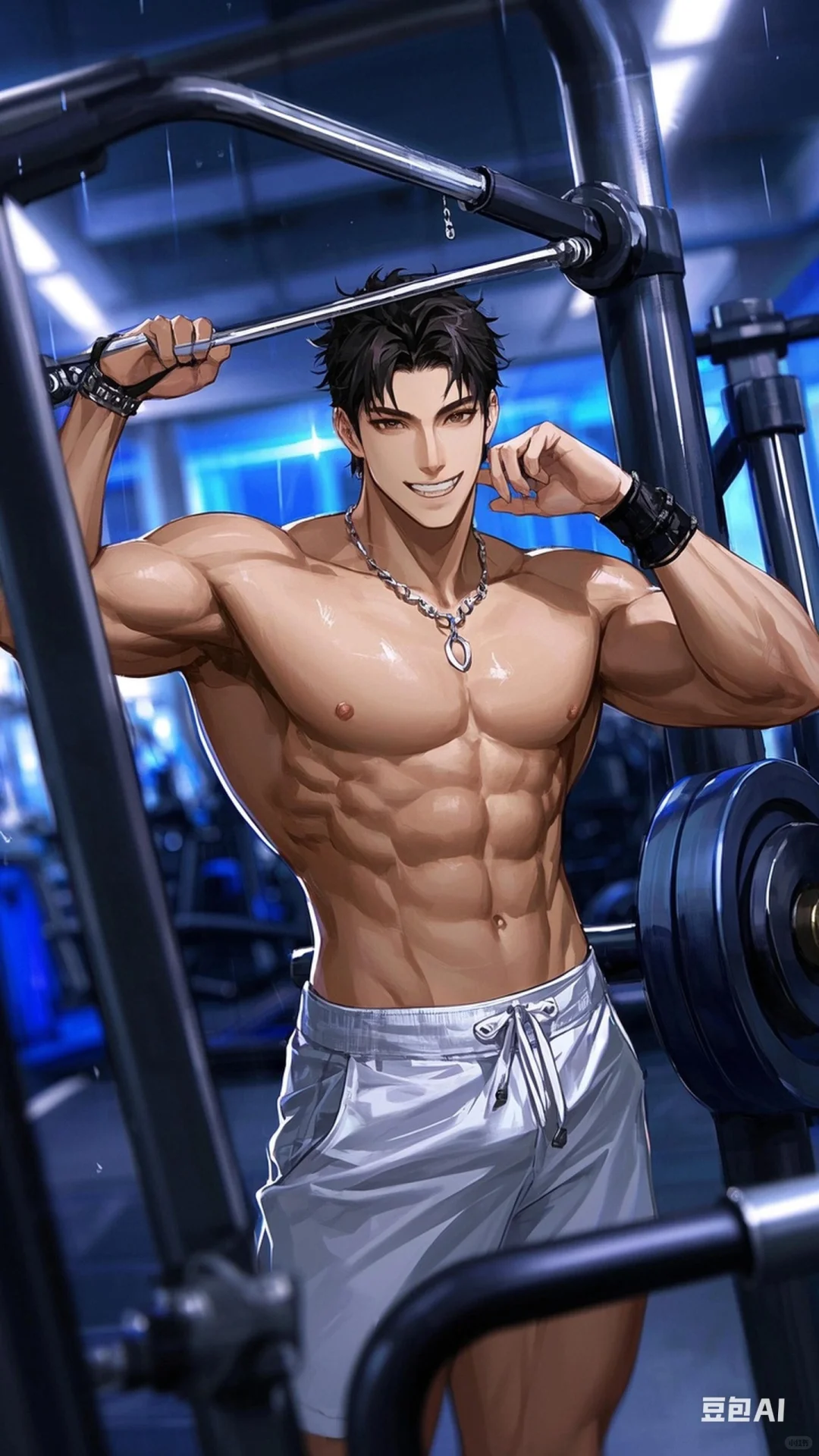 #男人味十足 #黑皮体育生攻