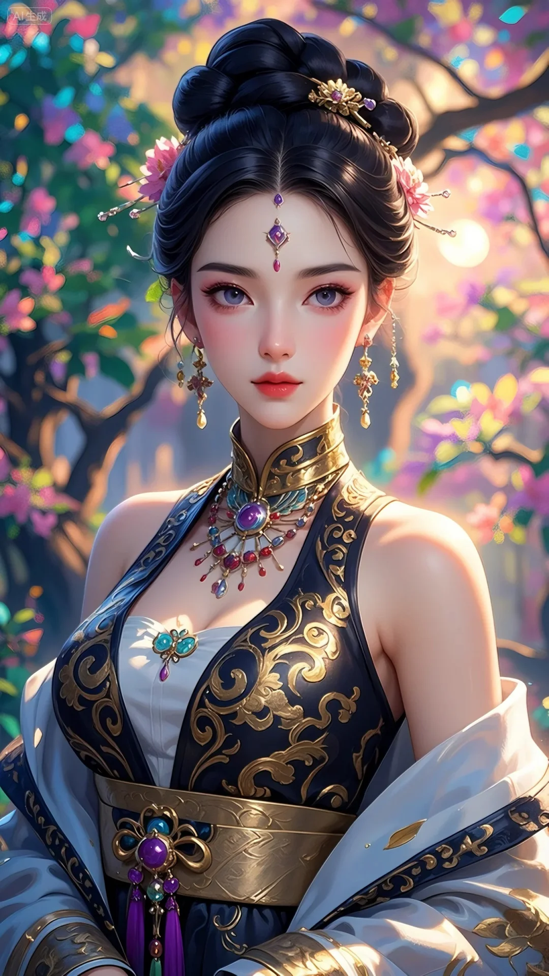 妖娆妩媚的古风美女