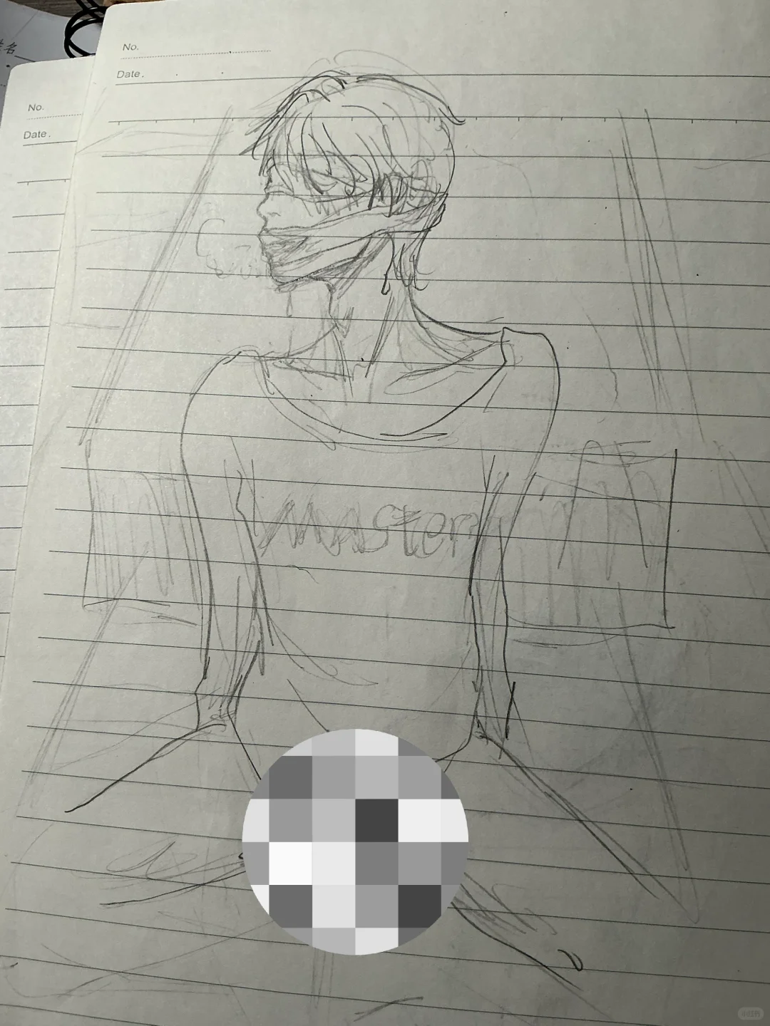 好久以前画的一张涩图