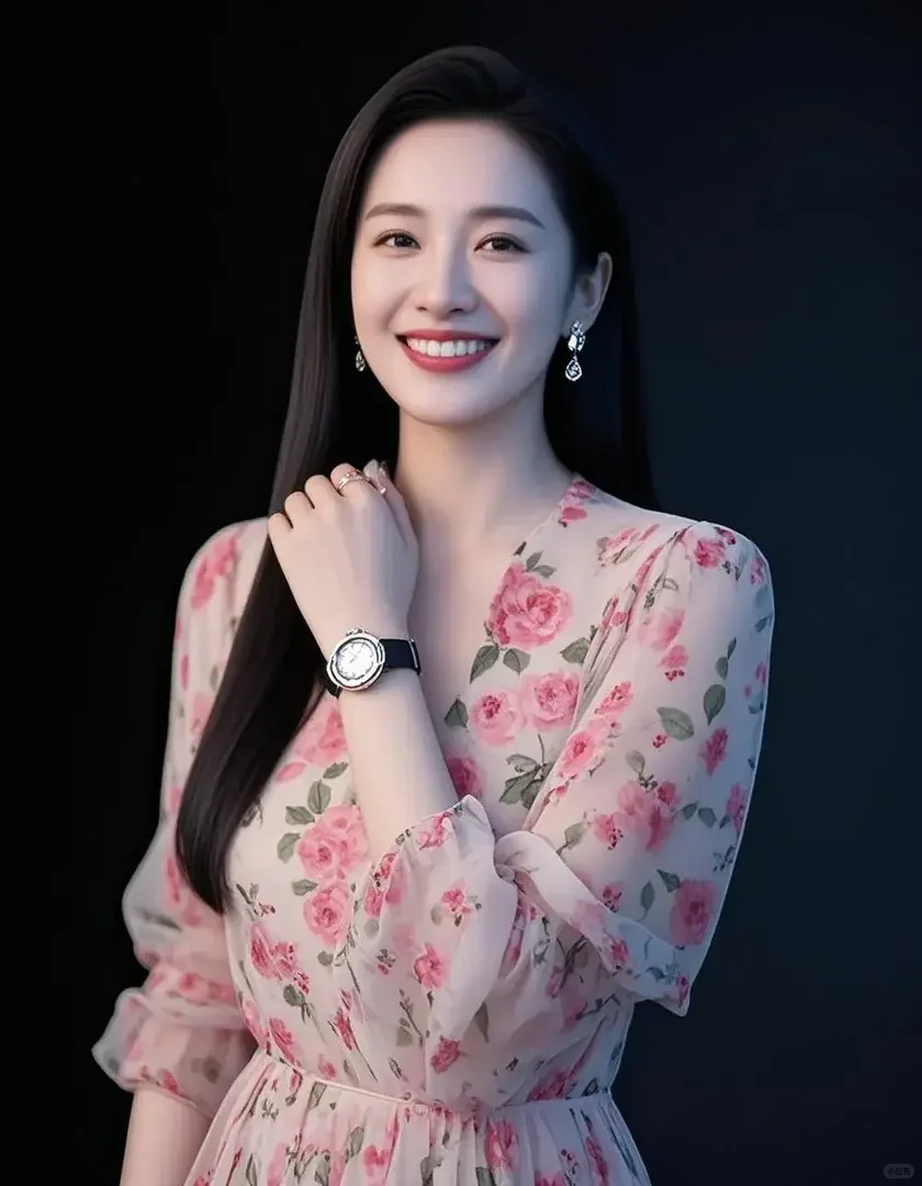 一眼沦陷的优雅，碎花纱衣穿搭贵气感拉满