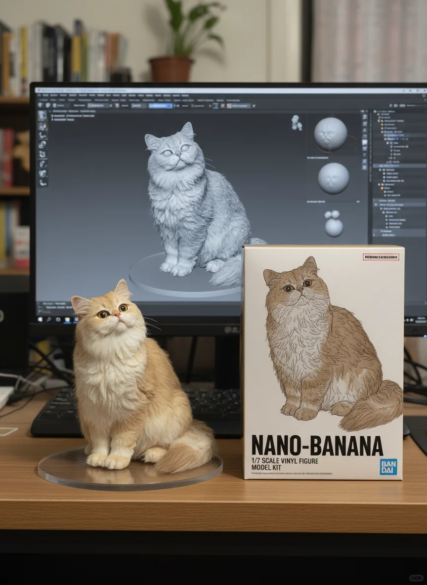 Nano banana 有什么是你做不到的呢呜呜