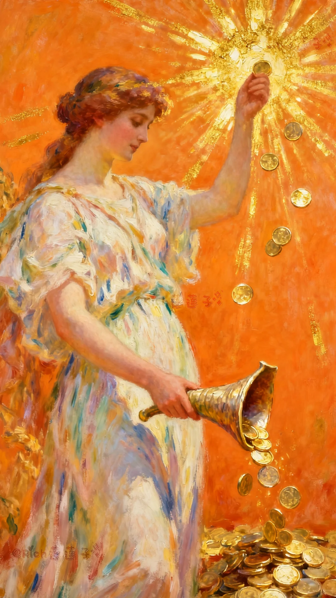 幸运女神福尔图娜💰财富源源不断的流向我