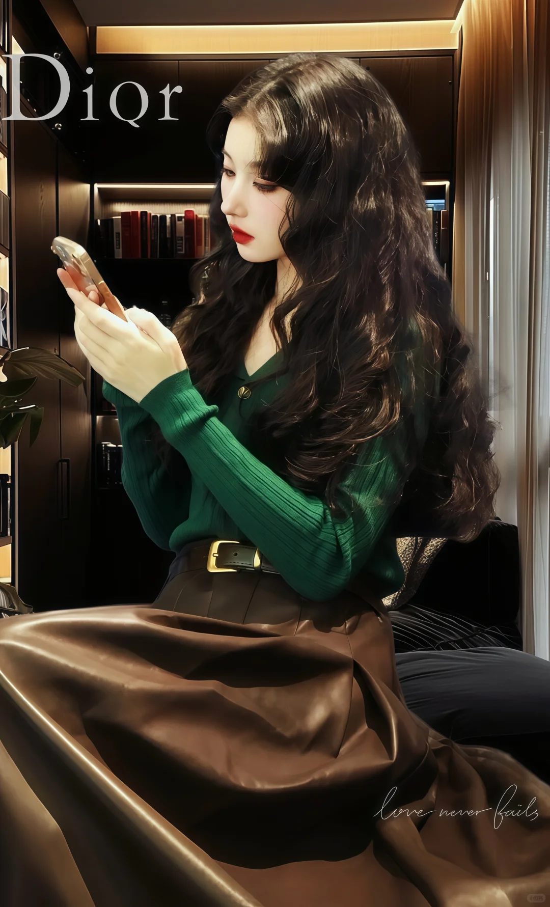 🍂复古港风，温柔一“绿”到底！