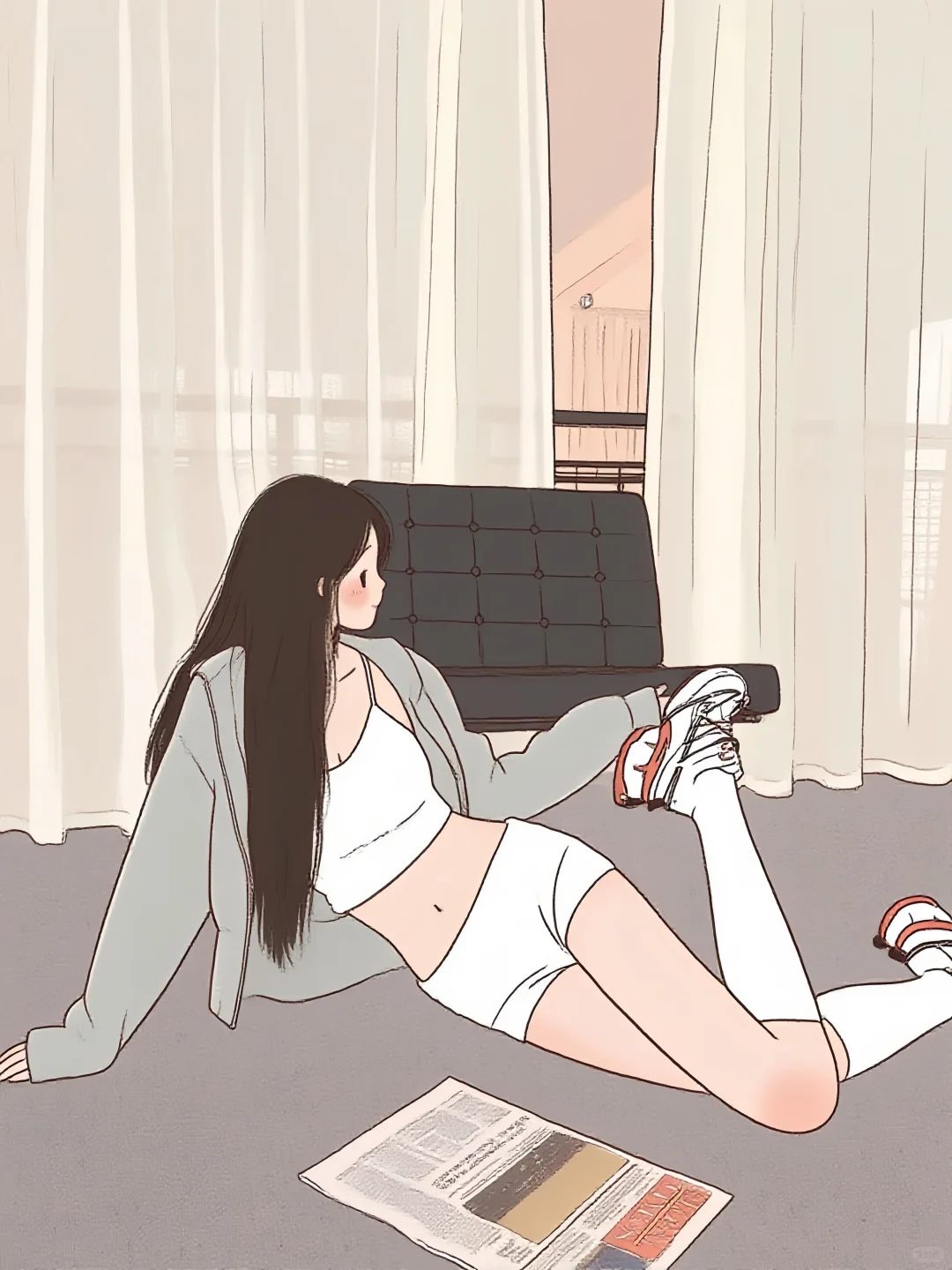 插画‖ 接 好身材