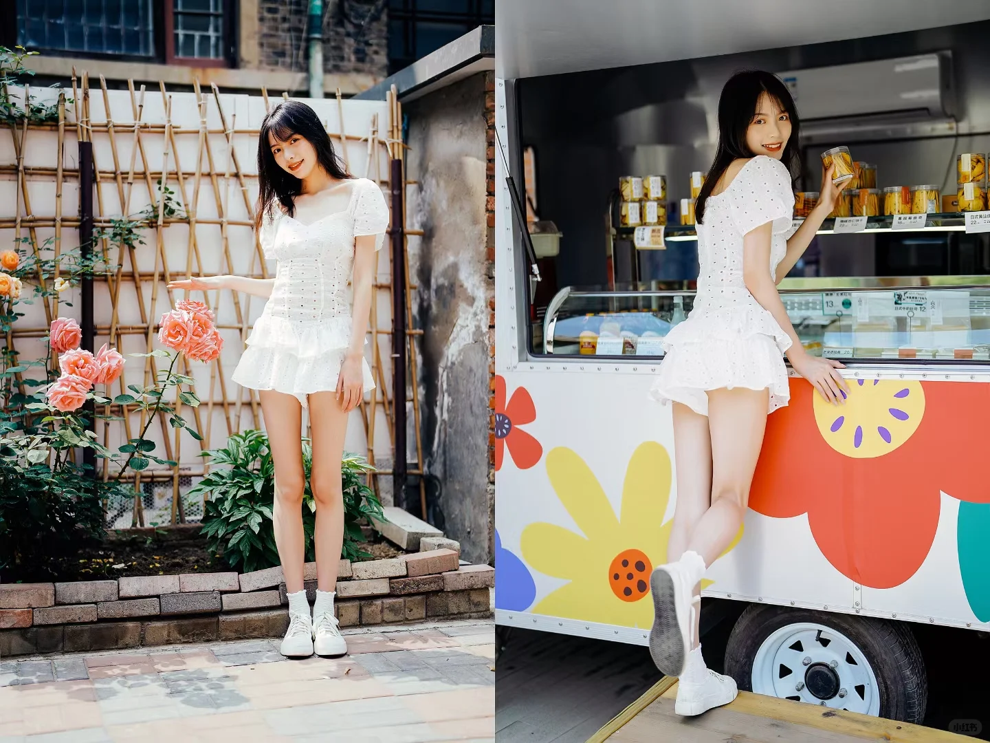 这个季节，和什么都搭配😉。