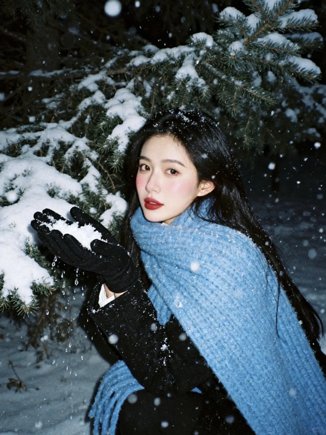 南方人狂喜，一键自制雪景写真