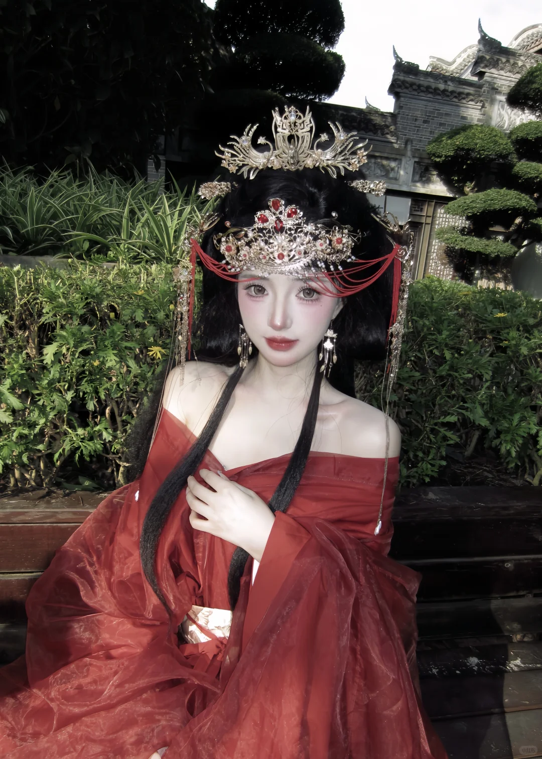 我的头好重～
