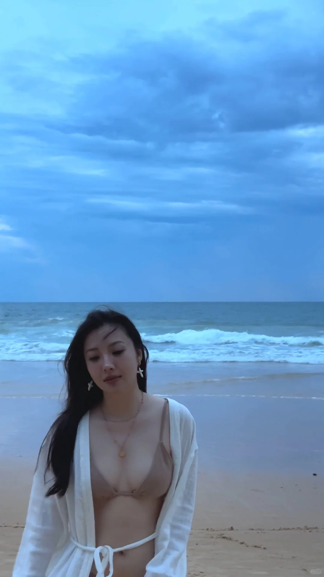 雨后.傍晚.静谧的海𓂃 𓇼𓈒𓏸