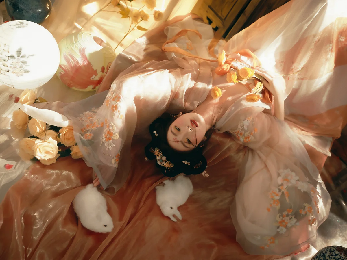 总要拍一次中秋的吧～🌕古风写真