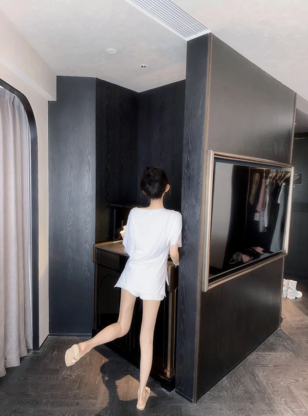 早啊🌞白t给的慵懒感