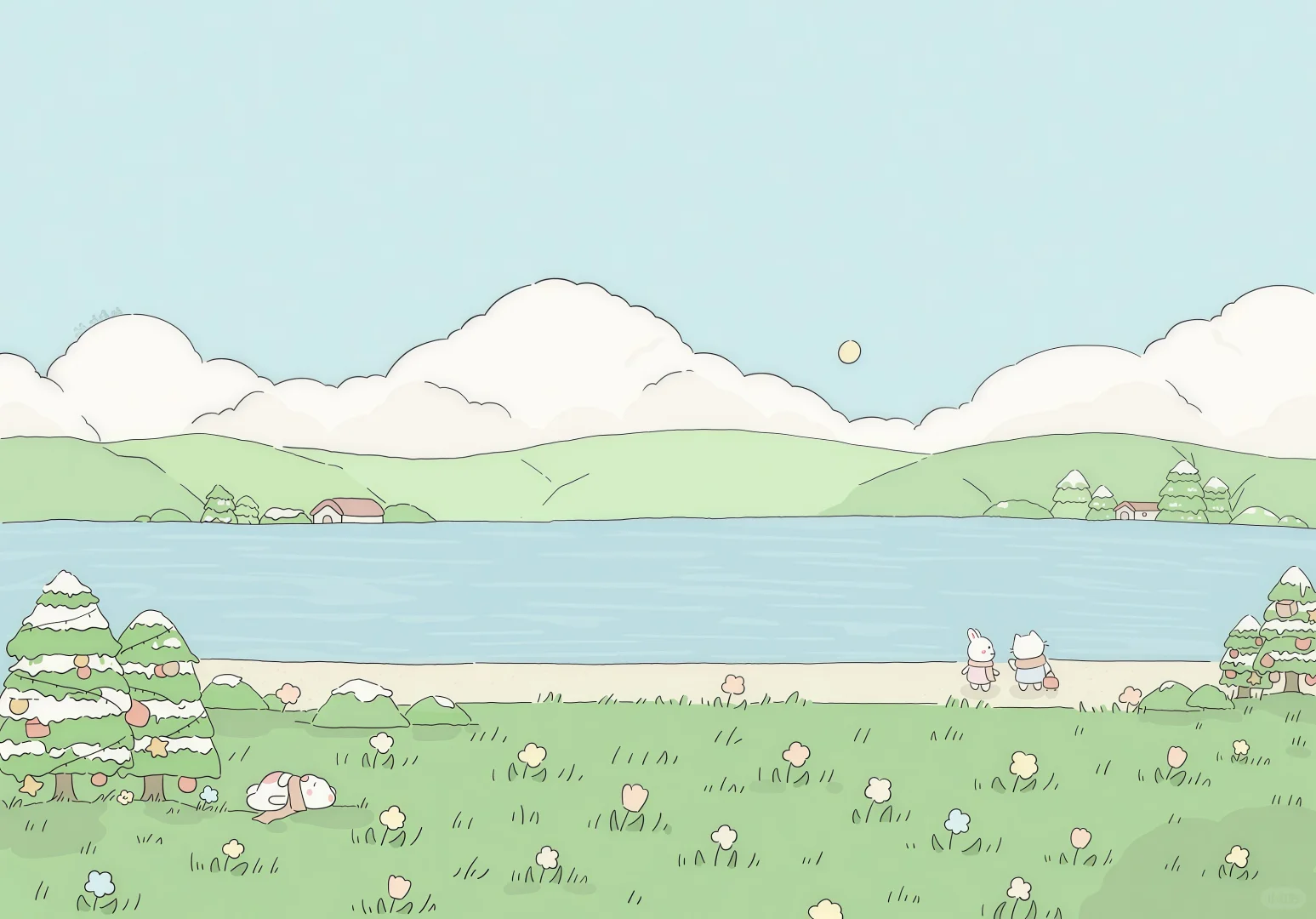 𝐢𝐩𝐚𝐝壁纸｜三丽鸥の花铺˙ 🌸˙