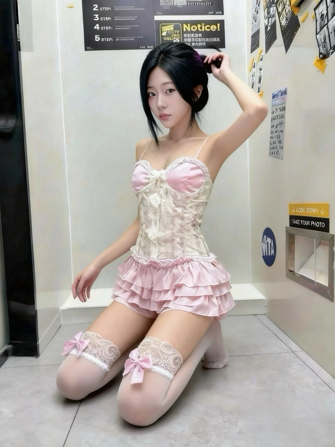 pink妹妹biu～biu～biu