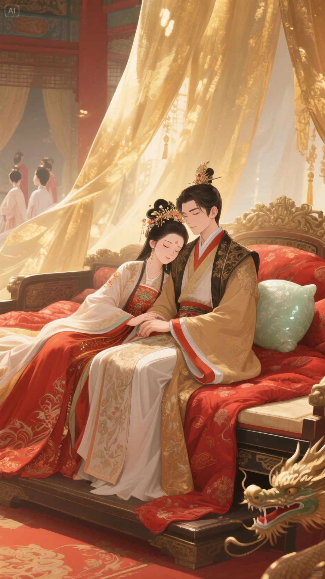 古言女主， 少年帝后