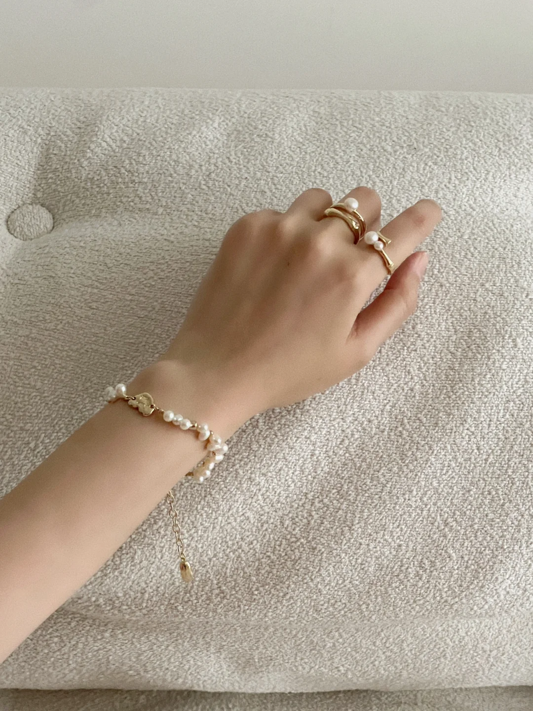 ✨🤍爱心珍珠巴洛克,夏日吊带的时髦单品