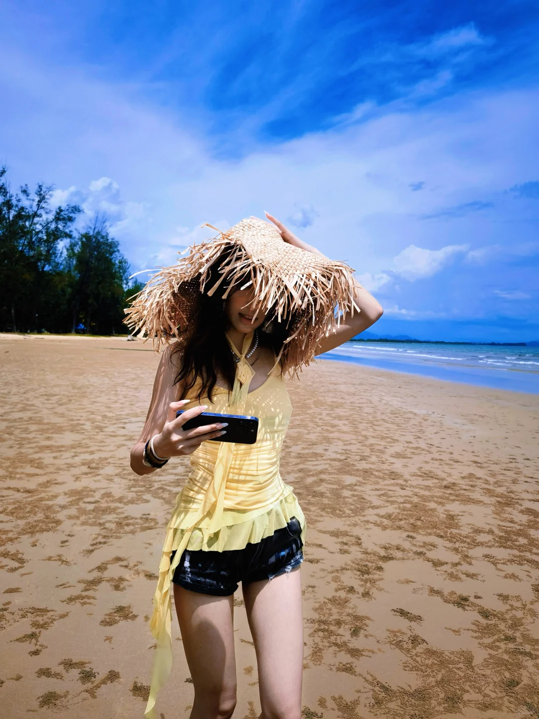 05女大|马来西亚海边18图🌊