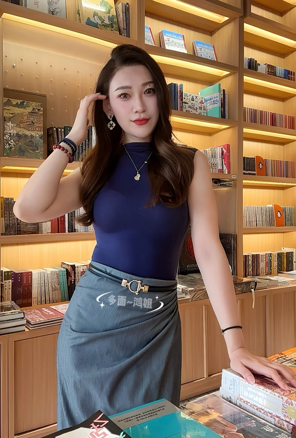 御姐是一种感觉,状态比年龄重要