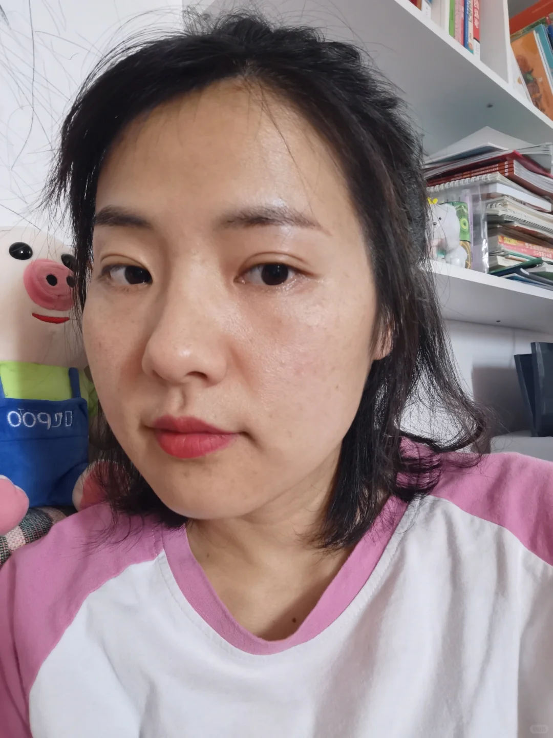 32岁的素颜照，容貌焦虑中，怎么破。
