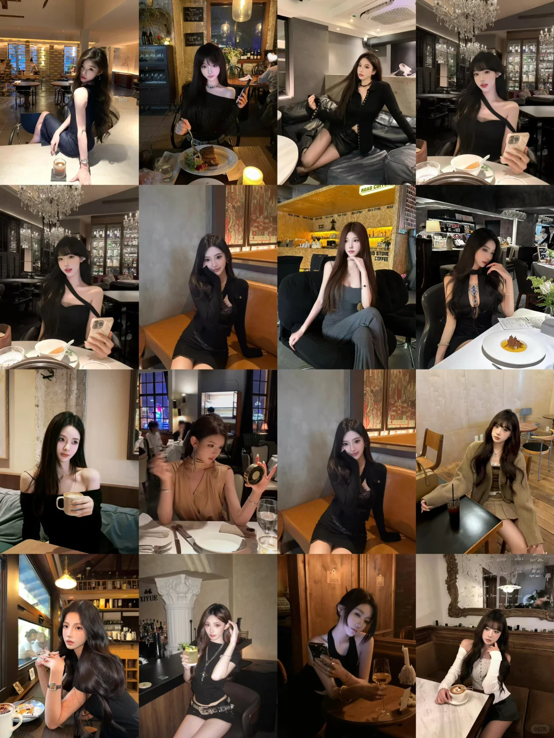 提前预存~高冷御姐拍照姿势!