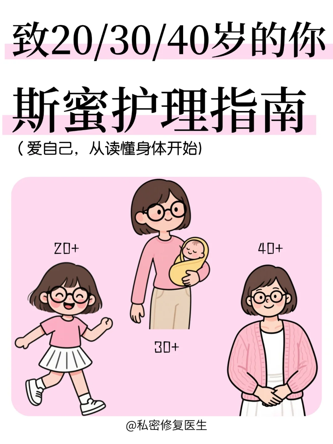 不同年龄如何进行斯蜜护理？别再踩坑