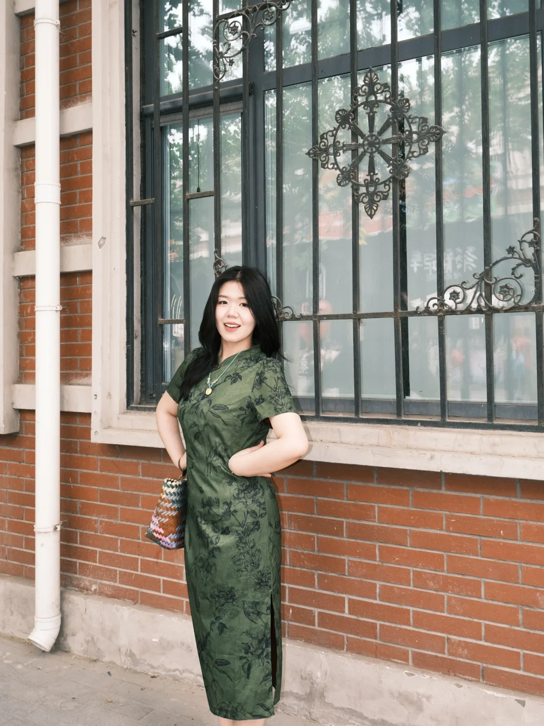 135斤|胖一点穿旗袍是真的好看啊!
