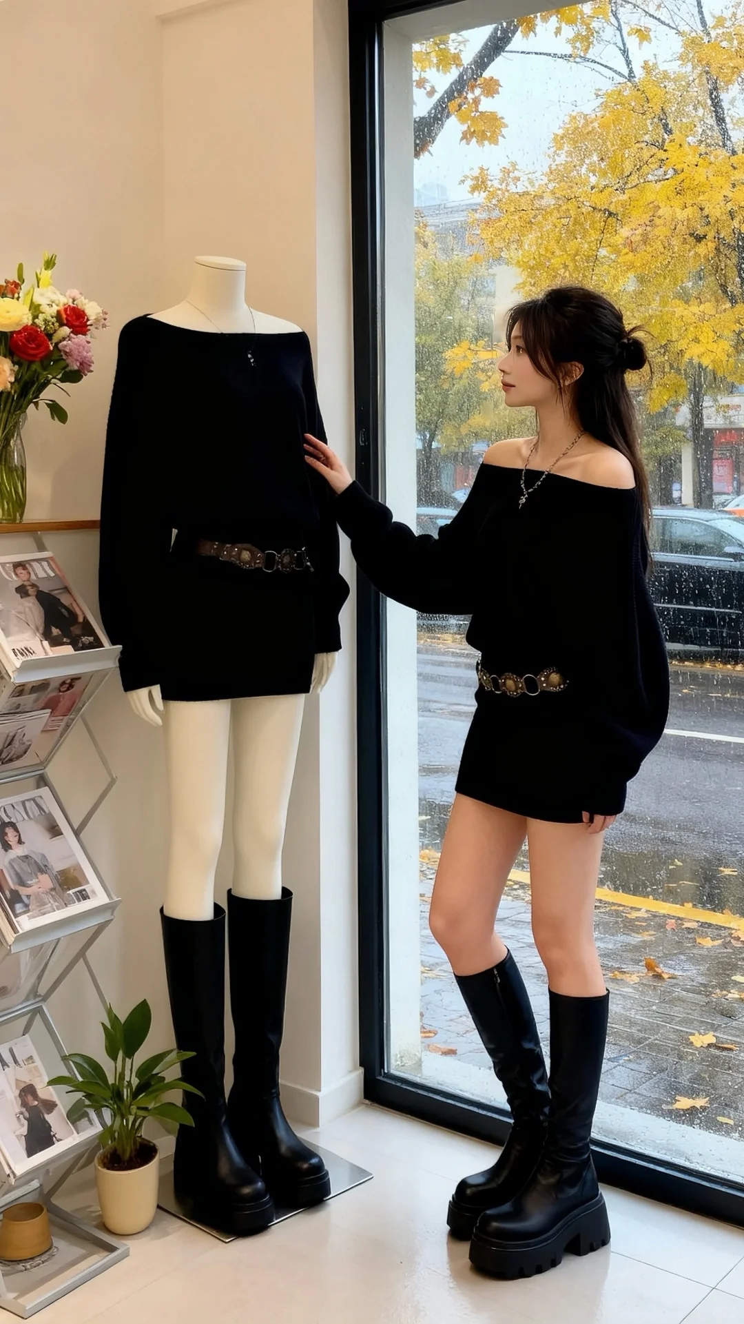 早秋这样穿,真的太酷了!!!