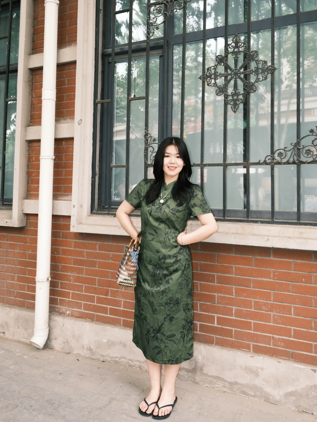 135斤|胖一点穿旗袍是真的好看啊!