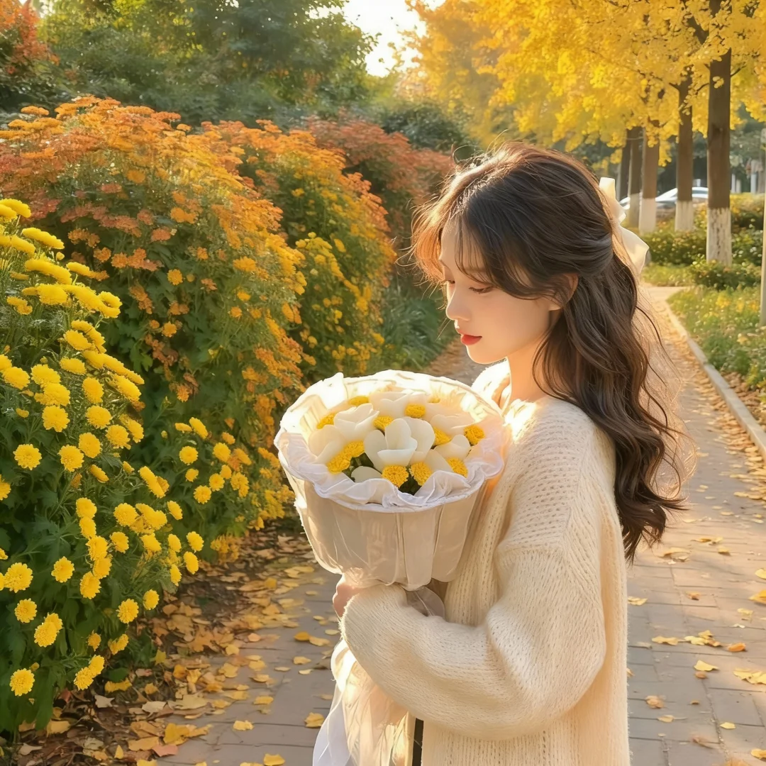 “秋日限定温柔｜把桂花味的风，藏进头像里