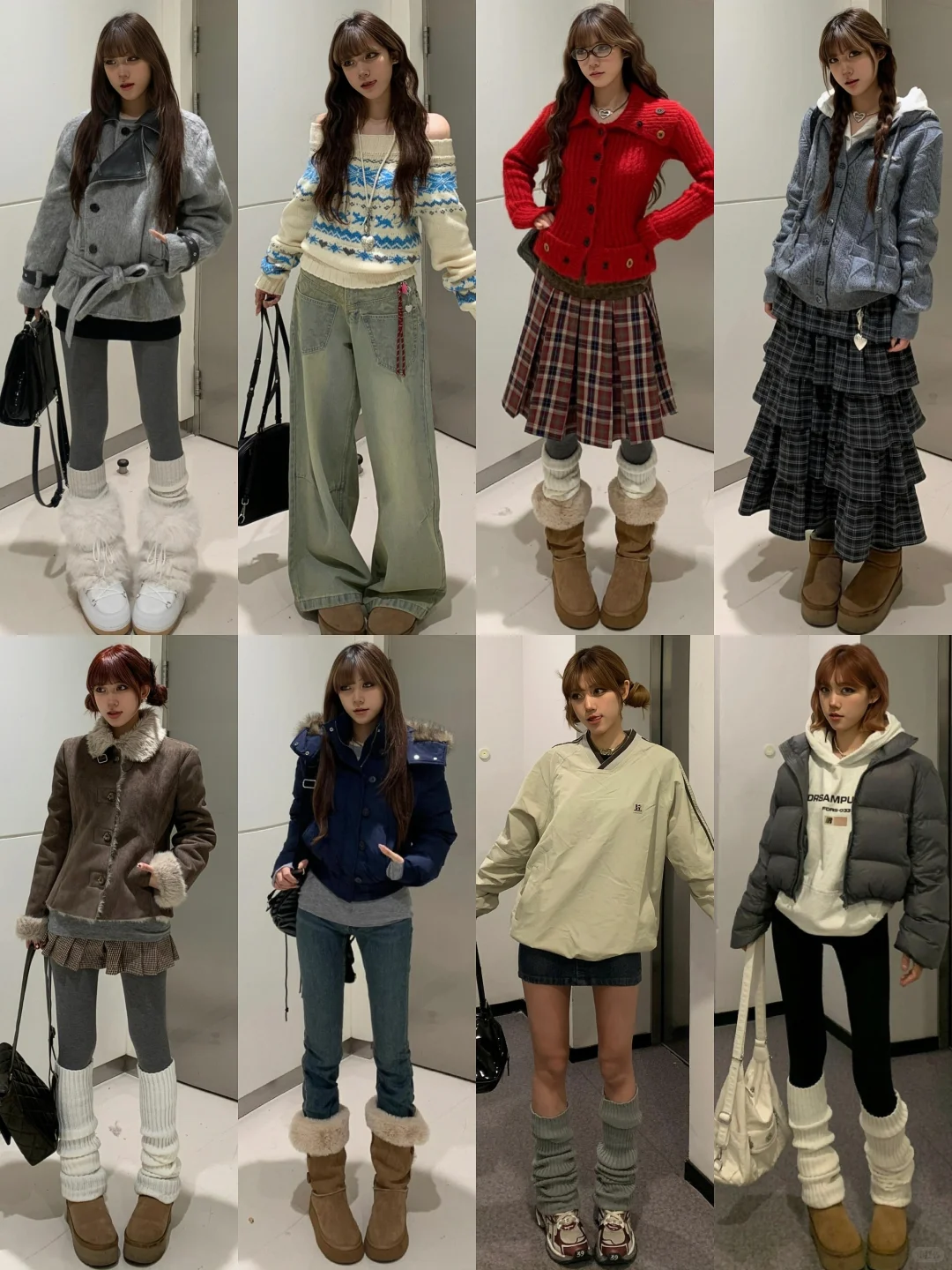 32套｜秋冬反季节美式穿搭