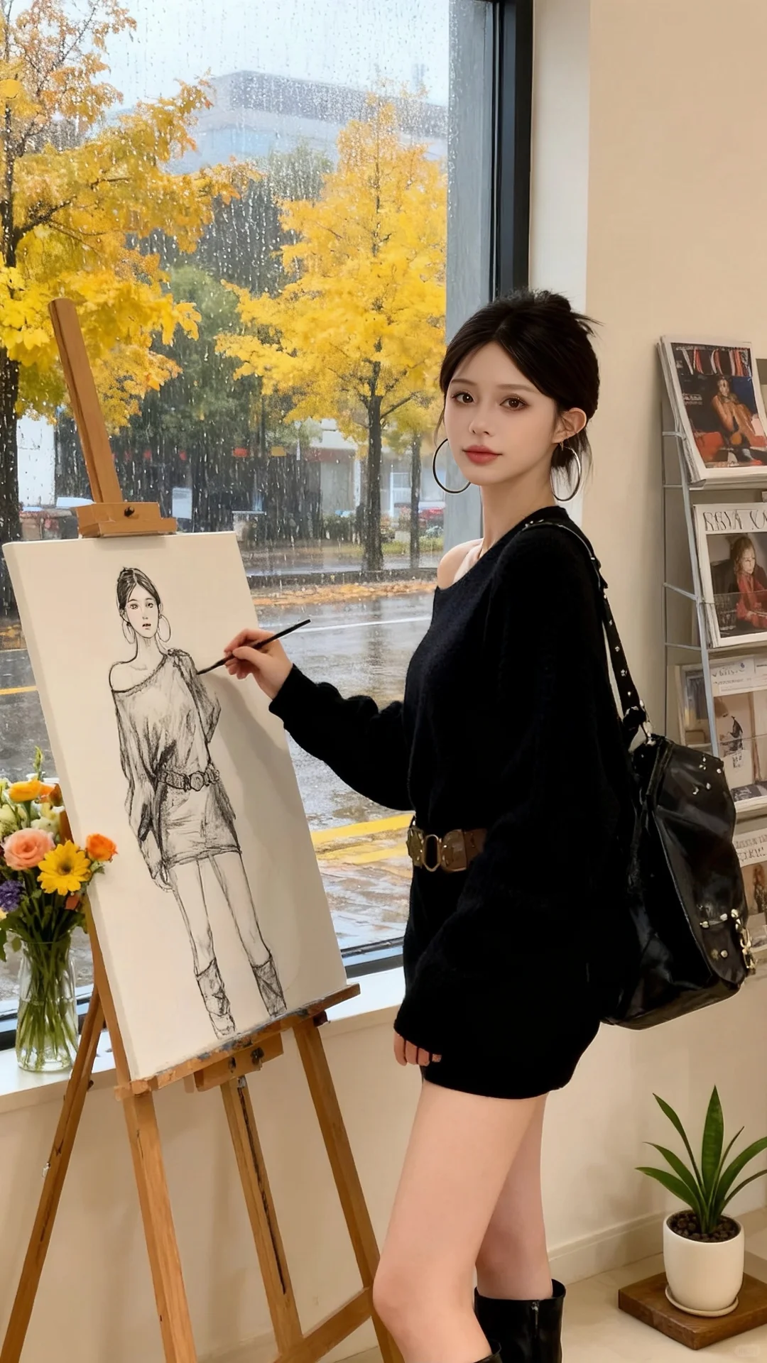 早秋这样穿,真的太酷了!!!