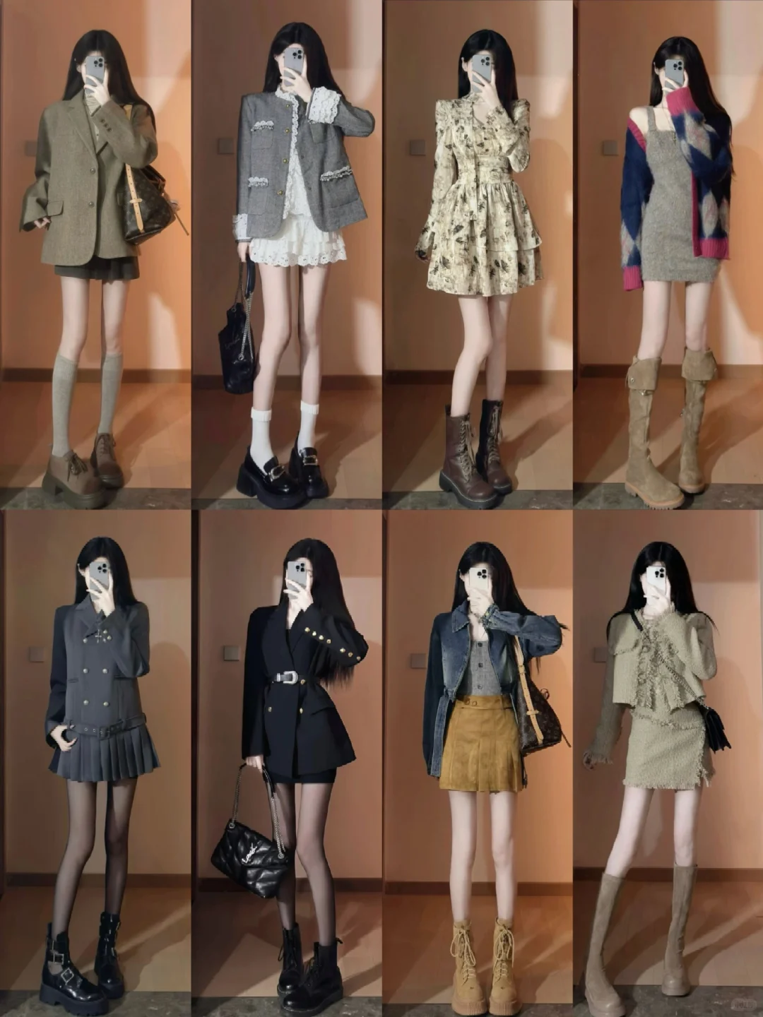 4⃣0⃣套🔗｜秋冬辣妹穿搭分享合集