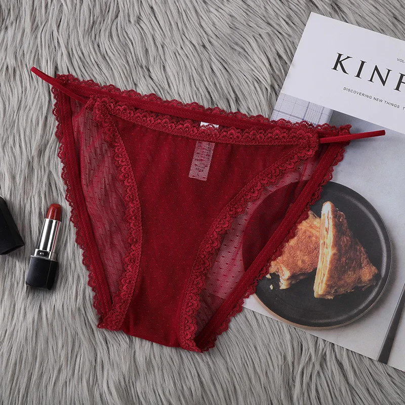 夏日撩人必备！蕾丝纯棉底裤性感上线