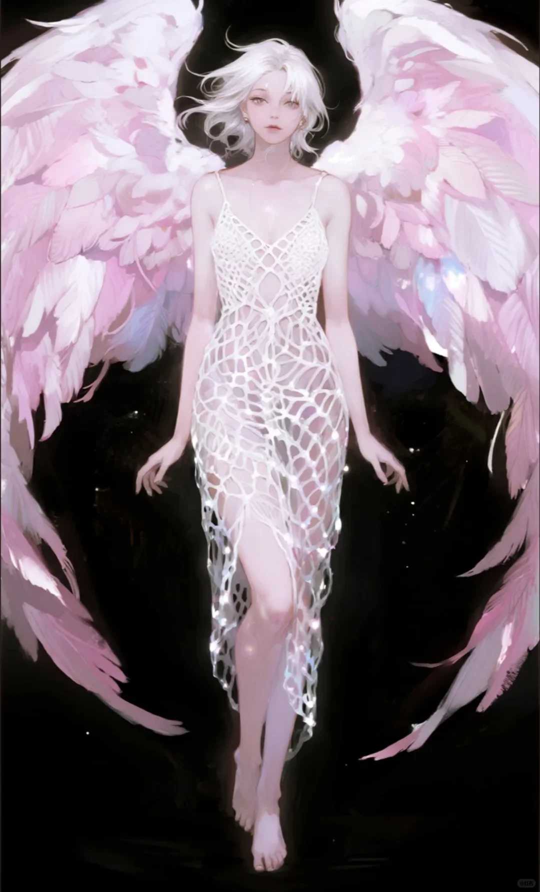 她应该是天使吧~