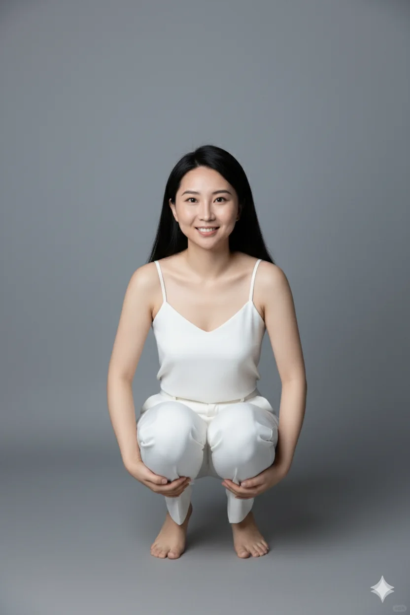 NB生成一镜到底的白色写真，太绝了！