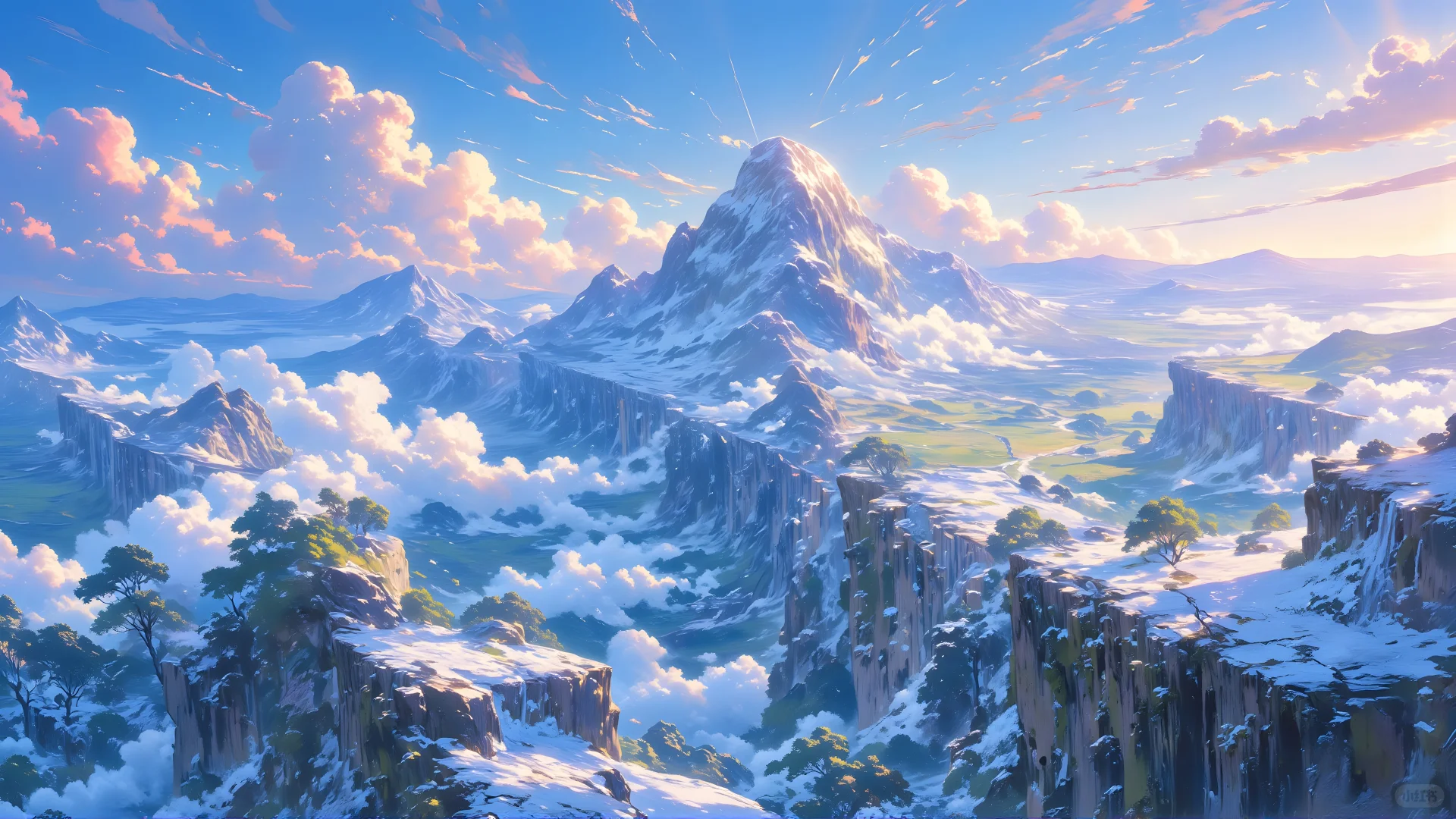 电脑壁纸 33 窗外的风景,是自由的风