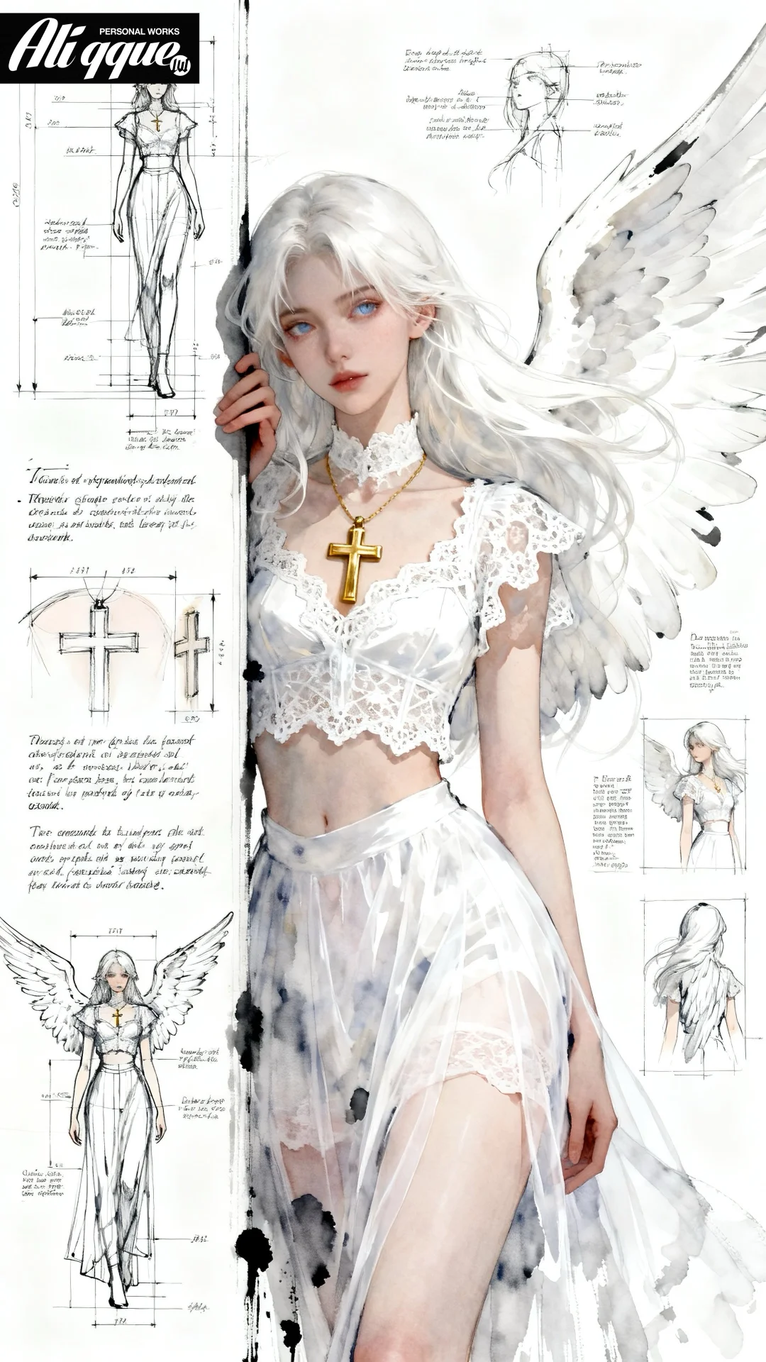 《天使之女人间体》