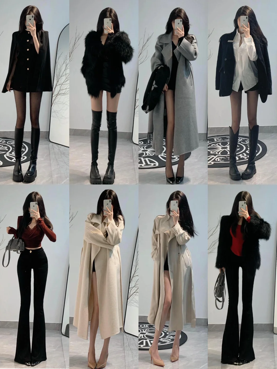 48套🎀 | 秋冬辣妹穿搭分享 🍃